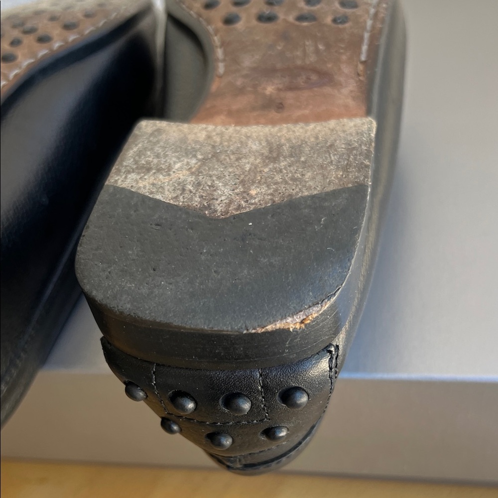 Tod's Black Leather Loafers - Picture 11 of 16